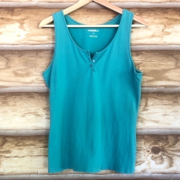 Gander Mountain Henley button front tank size medium - Picture 2 of 7